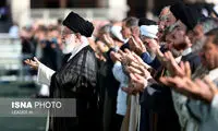 اقامه نماز عید سعید فطر به امامت رهبر انقلاب