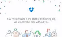 دراپ باکس 500 میلیونی شد