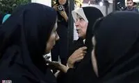 عکس:فائزه‌هاشمی و غرضی در افطار حزب‌کار