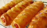 طرز تهیه رولت سوسیسی