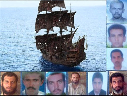 ملوانان ایرانی در چنگال دزدان دریایی