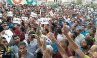 کمبود آب برازجانی ها را به خیابان کشاند