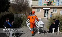 تصویری متفاوت از مراسم واکسیناسیون پاکبان‌ها