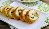طرز تهیه رولت مرغ و سالسا