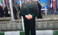 تصویری جالب از سردار سلیمانی در آیین ۲۲ بهمن