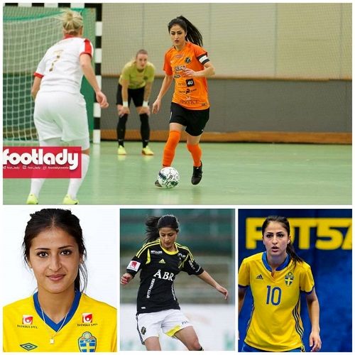 دختر ایرانی، بهترین بازیکن سال سوئد شد