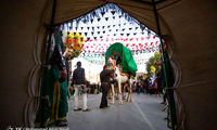 ورود نمادین کاروان امام حسین (ع) به دشت کربلا