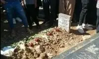 زیرنویس شبکه خبر درباره حواشی دفن مهسا امینی