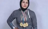 دختر قهرمان با ایران خداحافظی کرد