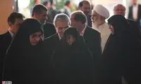 عکس: خانواده هاشمی در تحلیف روحانی