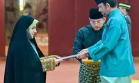 اولین دیدار حمیرا ریگی با سلطان برونئی