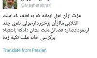 طعنه به سلفی گیرندگانِ با موگرینی در مجلس