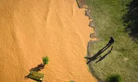 بالا آمدن آب رودخانه کارون +عکس