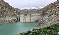 جدیدترین وضعیت ذخیره آب تهران اعلام شد