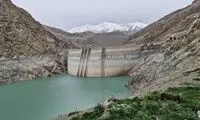 جدیدترین وضعیت ذخیره آب تهران اعلام شد