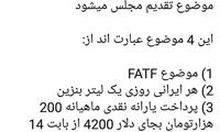 طرح حاجی دلیگانی؛ برگزاری رفراندوم برای FATF