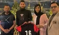 استوری جالب سهیلا منصوریان در کنار مهدی عبدی