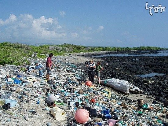 ساحل پلاستیکی در هاوایی