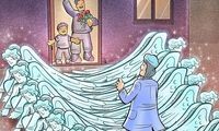 بازگشت این پرستار به آغوش خانواده‌اش را ببینید!