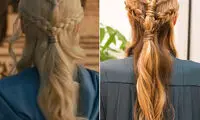 آموزش بافت مو به سبک «بازی تاج و تخت»