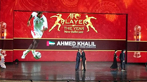 احمد خلیل مرد سال فوتبال آسیا شد
