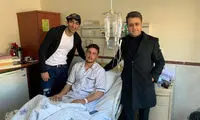 عیادت بیرانوند از گلر پرسپولیس