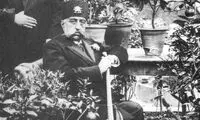 عكسی دیده نشده از مظفرالدین شاه قاجار