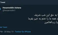 واکنش مشاور رئیس‌جمهور به قتل همسر دوم نجفی