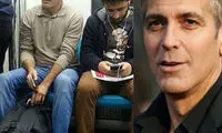 عکس: جرج کلونی در متروی تهران!