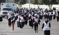 شرکت زنان عربستان برای اولین بار در دوی ماراتن