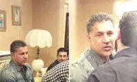 علی دایی در منزل مرحوم پورحیدری