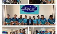 حضور بازیکنان سایپا در ایفمارک