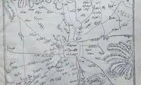 تصویر قدیمی‌ترین نقشه تهران را ببینید