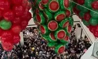 مراسم شب یلدا در پاساژ دلگشا جلب توجه کرد