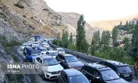 وضعیت ترافیک جاده‌های چالوس و هراز در تعطیلات