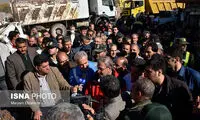 بازدید سخنگوی دولت از مناطق زلزله‌زده‌