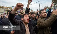 راهپیمایی مردم ایران در پی شهادت حاج قاسم