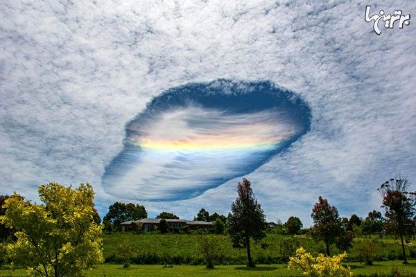پدیده ای عجیب در آسمان استرالیا +عکس