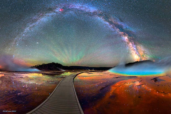 تصویر شگفت‌انگیز از کهکشان راه شیری