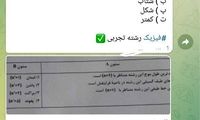 این کانال ۱۰دقیقه بعد از امتحان سوالات را لو می‌داد