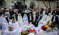 مراسم جشن ازدواج ۱۰۱ زوج دانشجو