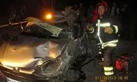 مرگ دلخراش سرنشینان پژو 206 +عکس