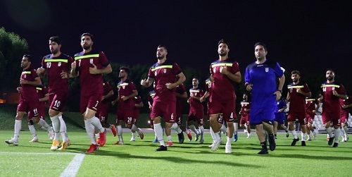 نخستین تمرین تیم ملی فوتبال در قطر برگزار شد