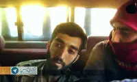 عکسی از شهيد حُجَجی در خودروی تروریست ها