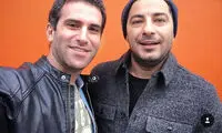 تبریک رفیقانه نوید محمدزاده به هوتن شکیبا