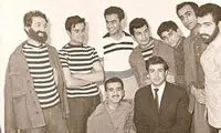 جوانیِ مرحوم پرویز پورحسینی در دهه ۴۰