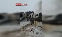 سقوط هواپیمای نظامی آمریکا در افغانستان