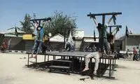 داعش ۹ نفر را در سوریه به صلیب کشید