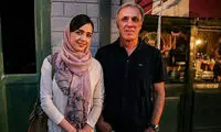 عکس یادگاری حمید و ترانه علیدوستی