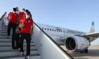 تیم ملی فوتبال وارد دبی شد